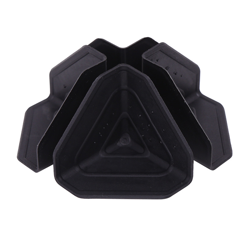 Plastic corner protection anti-collision carton corner packaging packaging outer box protection corner cover black triangle pad angle code