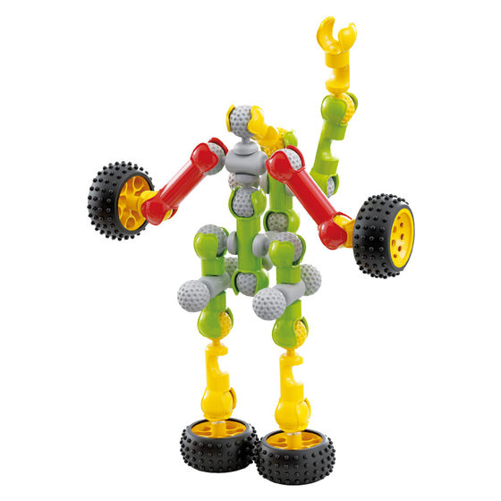 Children's Building Blocks Multifunctional Skeleton Joint Stick Puzzle DIY Assembled Toys Boys Girls 3-4-6 Years Old
