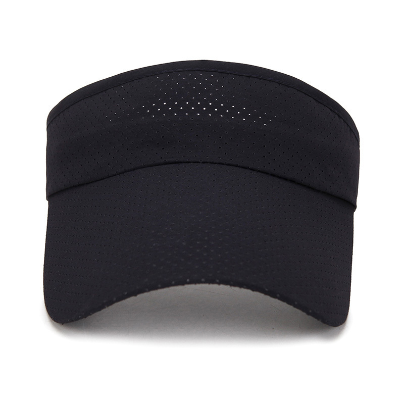Summer Sun Hat Men's Empty Hat Unroofed Solid Color Light Board Hat Outdoor Sports Quick-drying Hat Women's logo