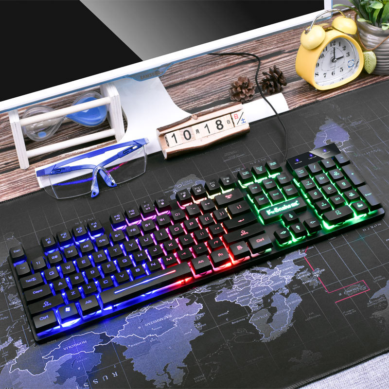 Viper K4 wired keyboard USB game backlit laptop desktop computer mute keyboard office home
