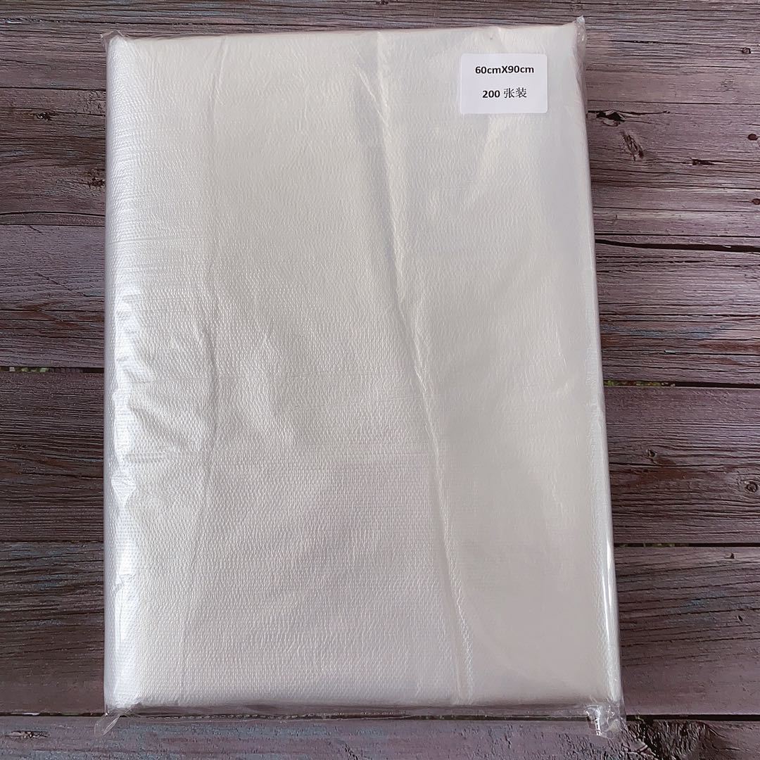 Various specifications disposable shawl elastic PE plastic water-proof hair treatment hairdressing hair dye perm tool scarf