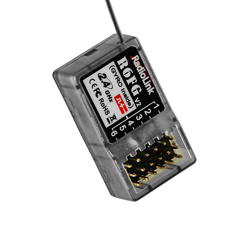 RadioLink authorized R6FG receiver 6-channel RadioLink with gyroscope function suitable for RC4GS