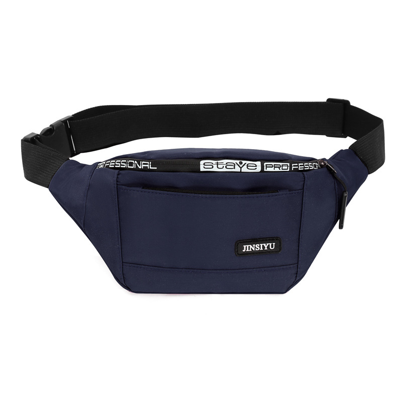 Waist Bag Wholesale New Leisure Sports Waist Bag Men's Nylon Waterproof Mobile Phone Waist Bag Women's Multifunctional Crossbody Bag Chest Bag