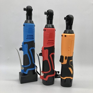 Tianhu 90 degree right angle angle wrench electric charging ratchet wrench 12V lithium battery stage truss installation tool