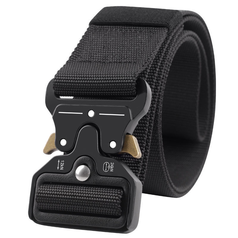 Cobra tactical belt men's outdoor nylon buckle belt student military training overalls belt spot wholesale