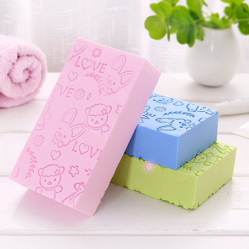 Rubbing Sponge Artifact Baby Strong Rubbing Ash Rubbing Mud Sponge Baby Bath Towel Ash Rubbing Artifact Bath Towel