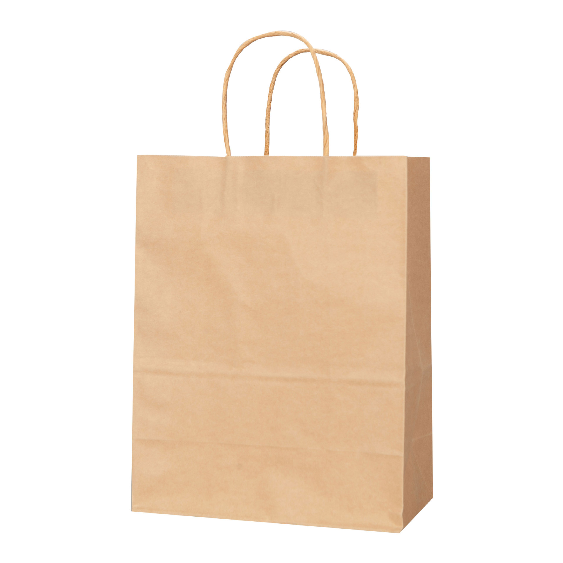 Spot color Kraft paper tote bag clothing shopping paper bag catering takeaway packing bag gift bag printed logo