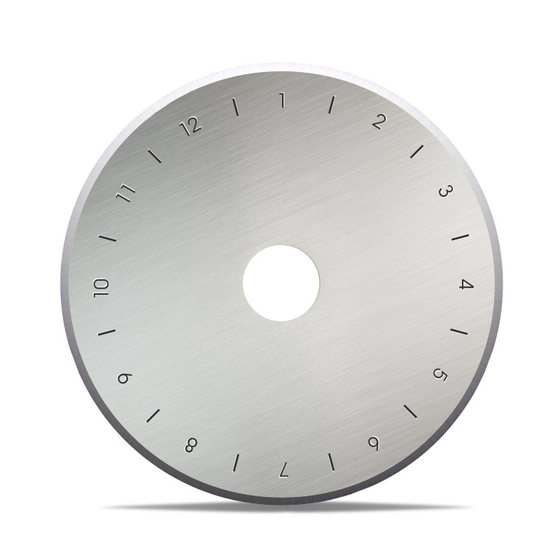 Factory direct supply 60mm round blade cloth cutting round hob SKS7 cloth cutting knife rotary cutting blade cloth cutting blade
