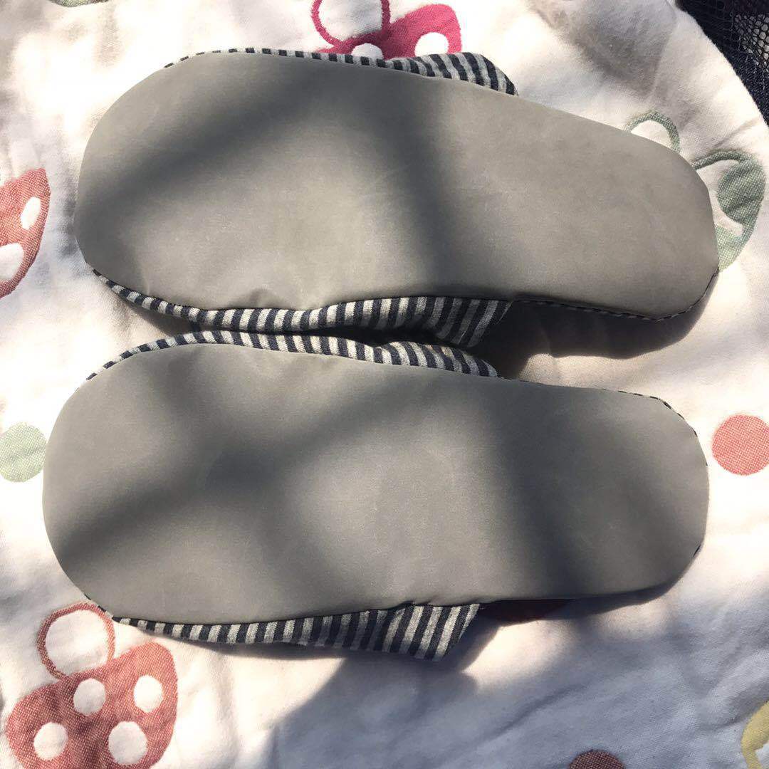 Japanese Style Folding Portable Shoes Travel Portable Slippers Unisex Cotton Slippers with Storage Bag