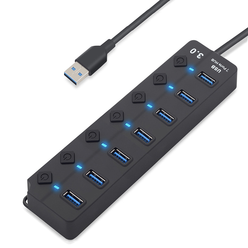 usb hub hub one pull seven seven 3.0hub desktop expansion splitter usb3.0 Diamond seven