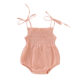 Boys and Girls Double-Layer Cotton Crepe Adjustable Tie-Up Suit