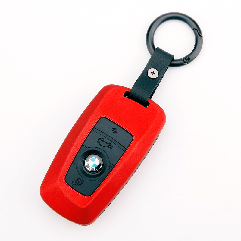 Car key case suitable for BMW blade 5ALi new 5 Series X3X1X5X6 carbon fiber silicone key case