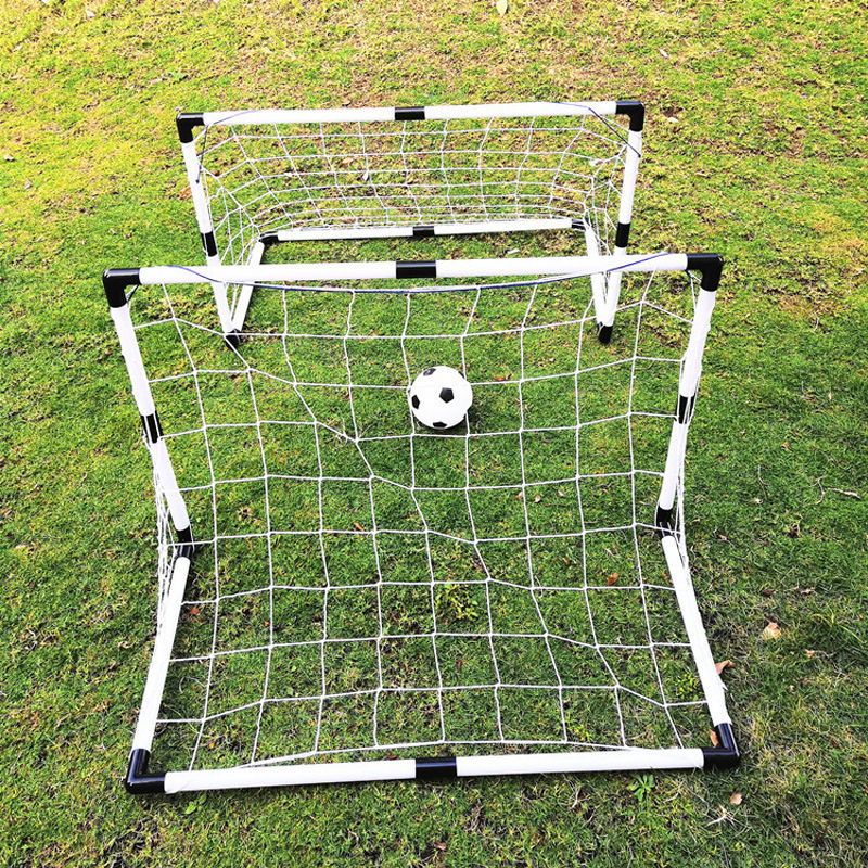 越境児童プラスチックサッカードア室内外運動玩具大サイズ二合一簡易携帯サッカードア|undefined