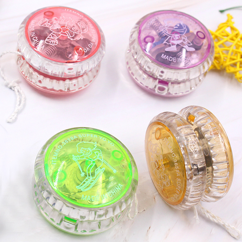 Luminous yo-yo pull line yo-yo youyou ball yo-yo puzzle children's toys manufacturers wholesale