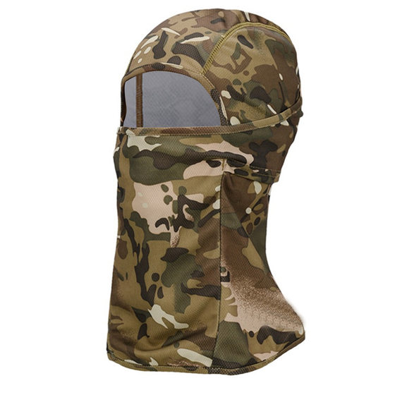 Camouflage Tactical Headgear Outdoor Sun Protection Anti-rustal Camouflage Warm Riding Mask Tactical Equipment