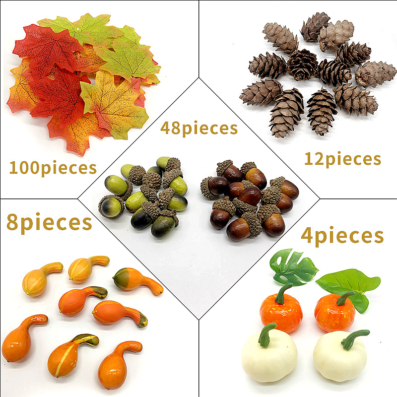 Cross-border e-commerce for pumpkin model simulation pumpkin DIY Halloween decoration supplies decoration wholesale