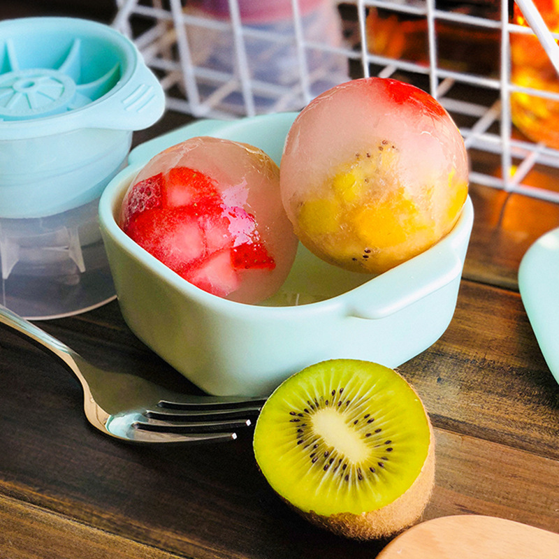 Виски силиконовые круглые хоккейные формы для льда Ice Box большой Сферический замороженный лоток для льда в наличии оптом