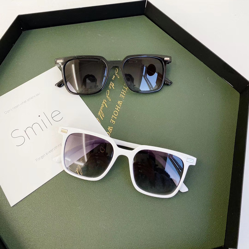 Jelly box children's sun-proof sunglasses unisex children's universal UV-proof sunglasses baby glasses Korean fashion