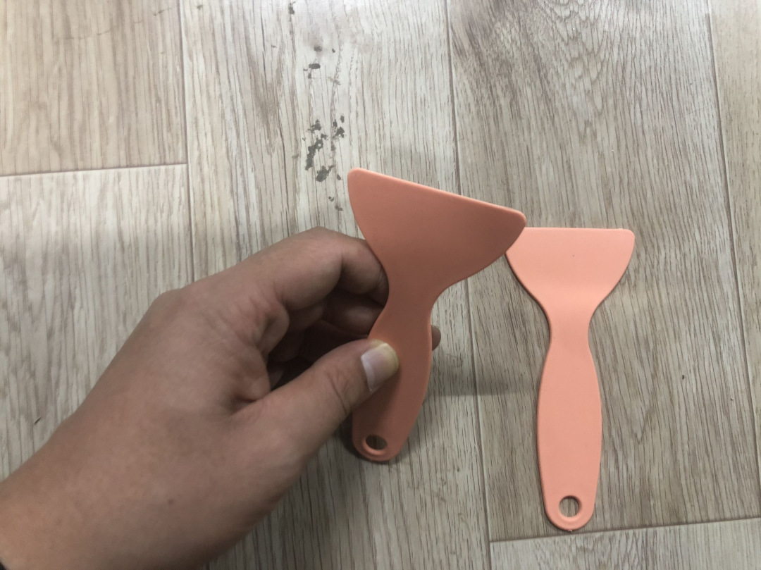 Car film tool yellow small scraper car beauty shop scraper car film small scraper car wash tool