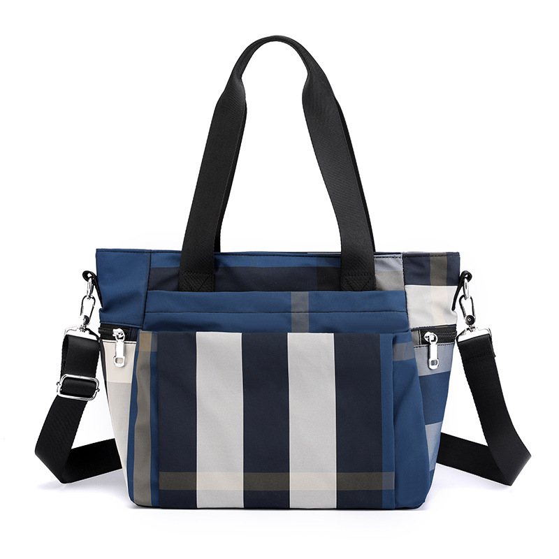 Jielang Shi 2020 new large capacity Oxford shoulder diagonal bag casual portable women's bag mother bag wholesale custom