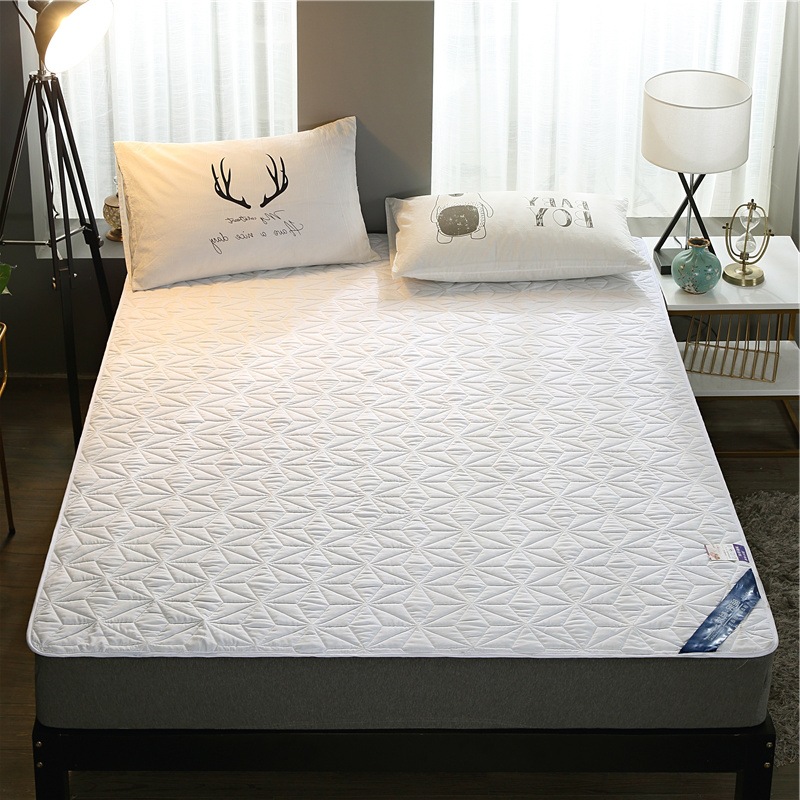 Waterproof Mattress Single Piece Quilted Urine-proof Bed Guard Tatami Washable Breathable Non-slip Simmons Protective Mat Mattress