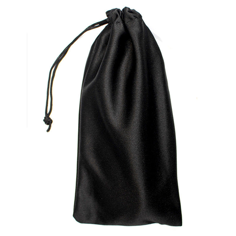 Black knitted glasses bag sunglasses sunglasses plain glasses frame cloth bag accessories