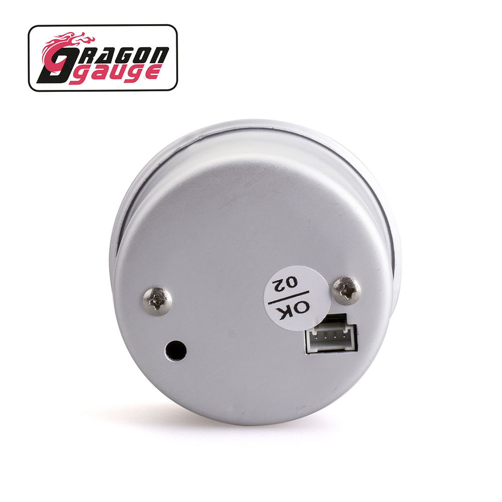 12V car modified meter 2.5 inch 60mm car supercharged water temperature oil temperature oil pressure discharge temperature gauge