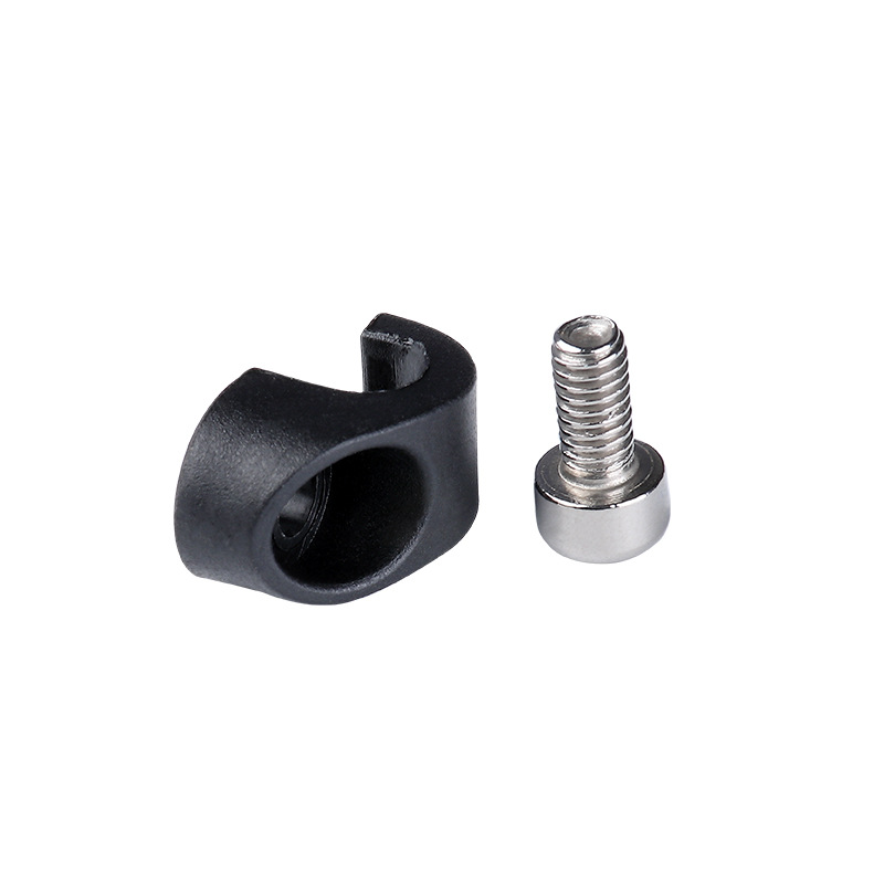 BOLANY bicycle plastic C- shaped buckle U-shaped over-the-wire buckle mountain bike transmission tube brake hose clip