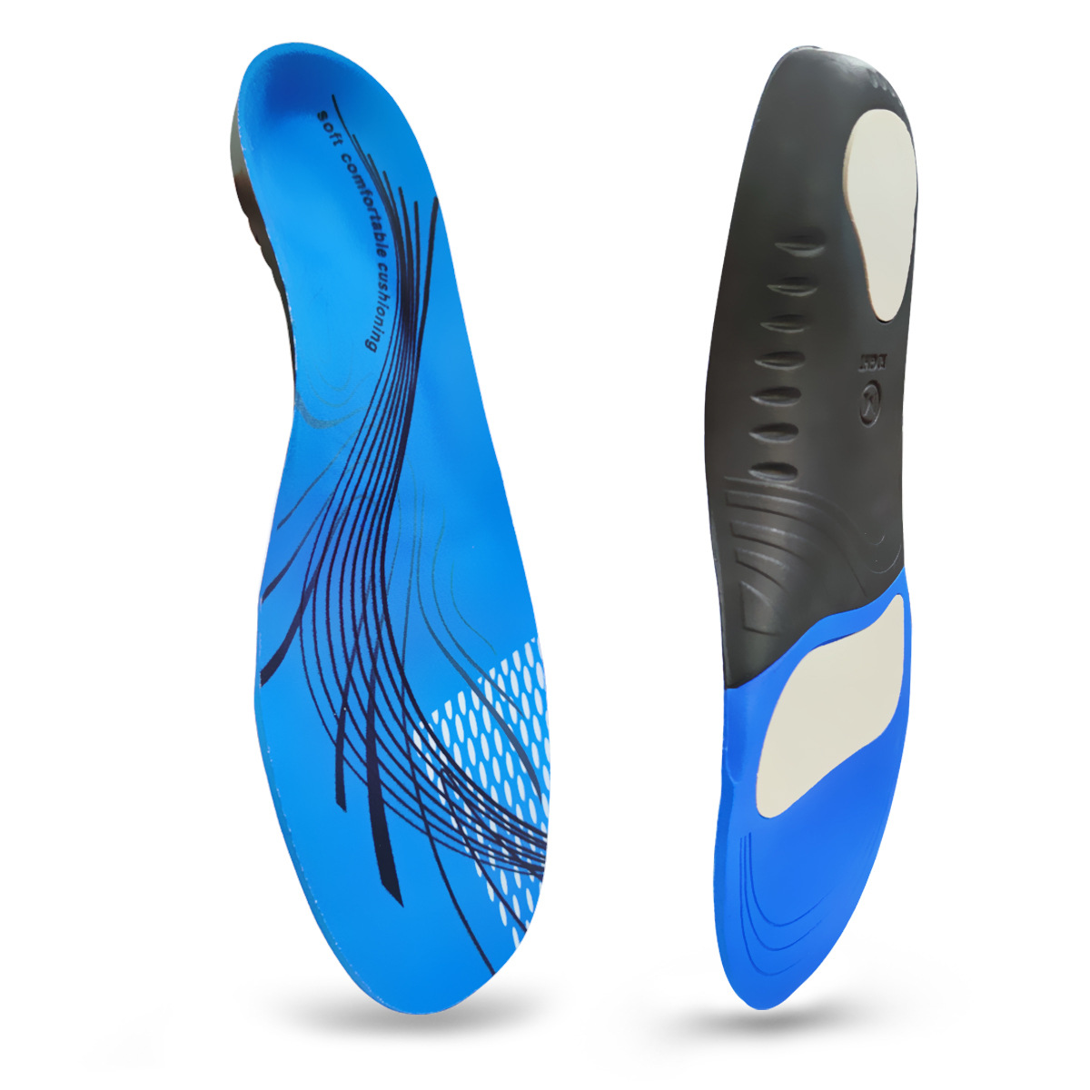 New correction insole flat foot basketball insole arch orthopedic insole high elastic breathable insole deodorant shock absorption