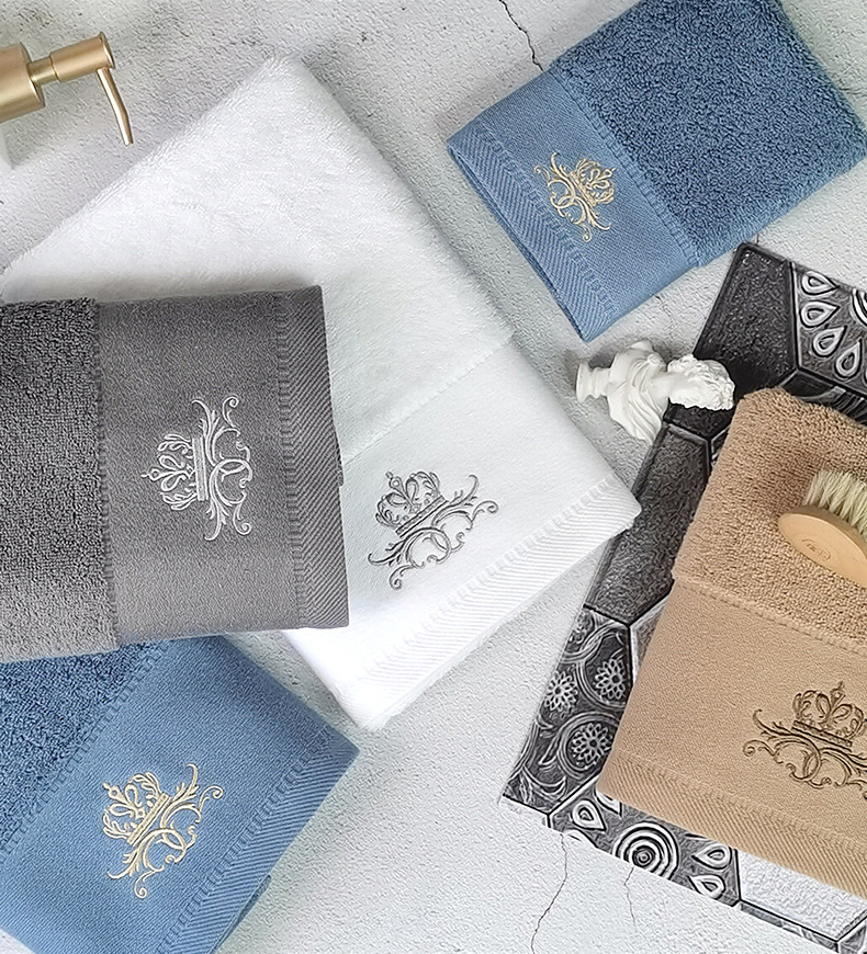 Factory direct New Star hotel cotton towel three-piece company gift personalized bath towel embroidered LOGO