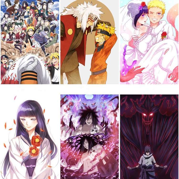 アニメ掛け画カスタムスターポスター高精細漫展周辺アニメ巻物壁画日本式アニメ掛け画|undefined