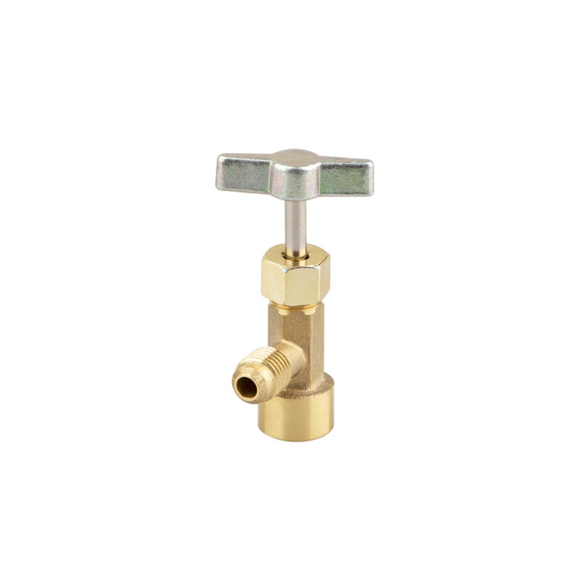 R134a bottle opener refrigeration opening valve US gauge 134A US Gauge 1/2Acme cross-border snow bottle opener set