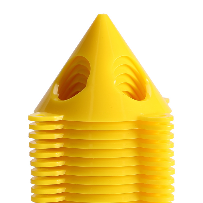 Support frame roller skating barricade small road pile sign plate sign bucket barricade skating hollow barricade hollow sign plate