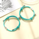 Milan Rope Sun Moon Lake Blue Pair