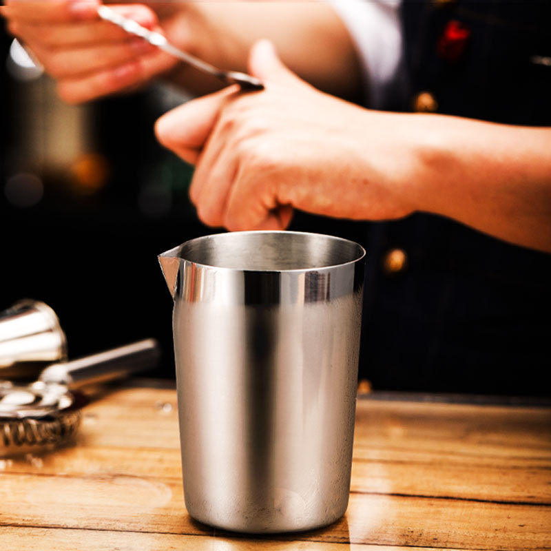 Stainless Steel Metal Mixing Mug Cocktail Mug Mixing Mug Mixing Bar Tools Mug MixingGlass