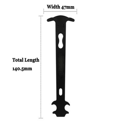 Bicycle Chain Wear Meter Chain Measuring Ruler Tool Chain Replacement Detecting Ruler 37g Measuring Chain Ruler
