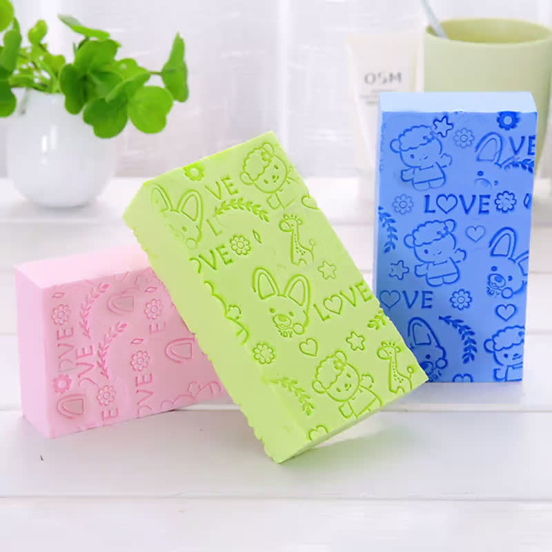 Rubbing Sponge Artifact Baby Strong Rubbing Ash Rubbing Mud Sponge Baby Bath Towel Ash Rubbing Artifact Bath Towel