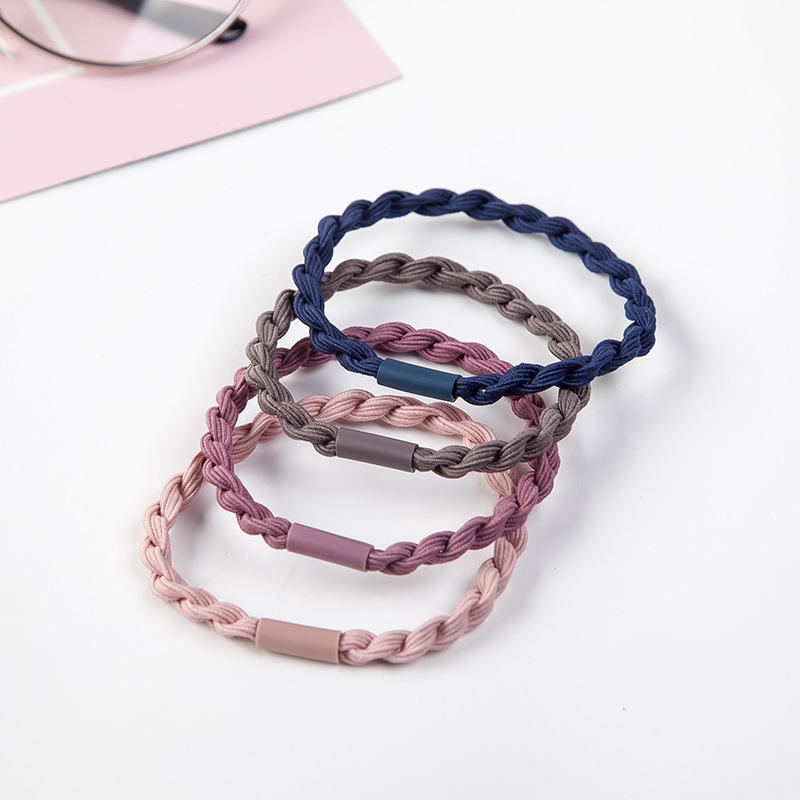 Hair Rope Horsetail Mori Women's Korean Hair Rope Adult Children's Hair Rings Small Fresh Style Headwear Simple Rubber Band Personality