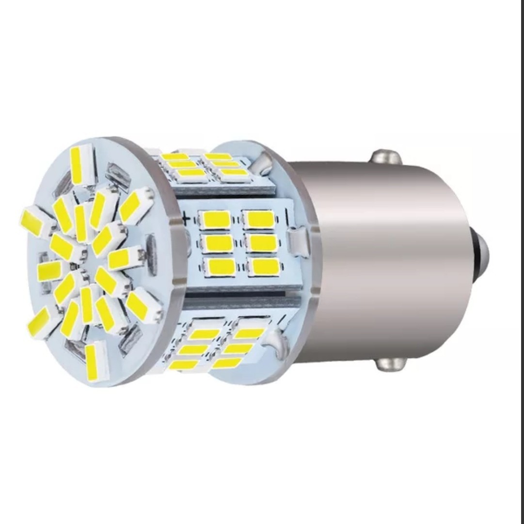 1156 1157 3014 54SMD Автомобильный светодиодный стоп-сигнал указатель поворота заднего хода дневной ходовой свет