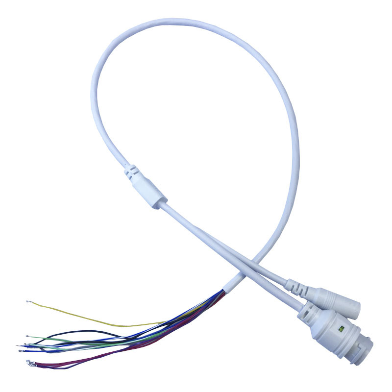 RJ45 сетевой хвост POE сетевой порт линия 4578 источник питания 11-ядерный сетевой хвост сетевая камера Хвостовая линия