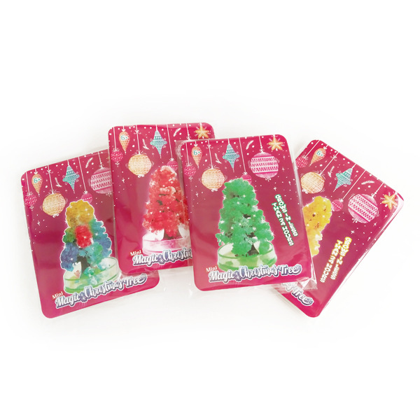 Paper Tree Blossom mini color tree green Christmas tree OPP packaging Magic Magic growth tree Christmas gift