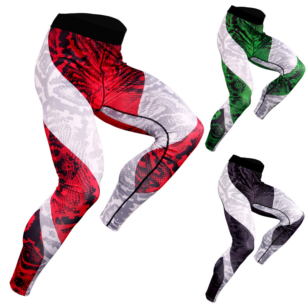 2019 New Men's autumn and winter leisure sports trend New Fitness bodybuilding feet slim quick-drying trousers