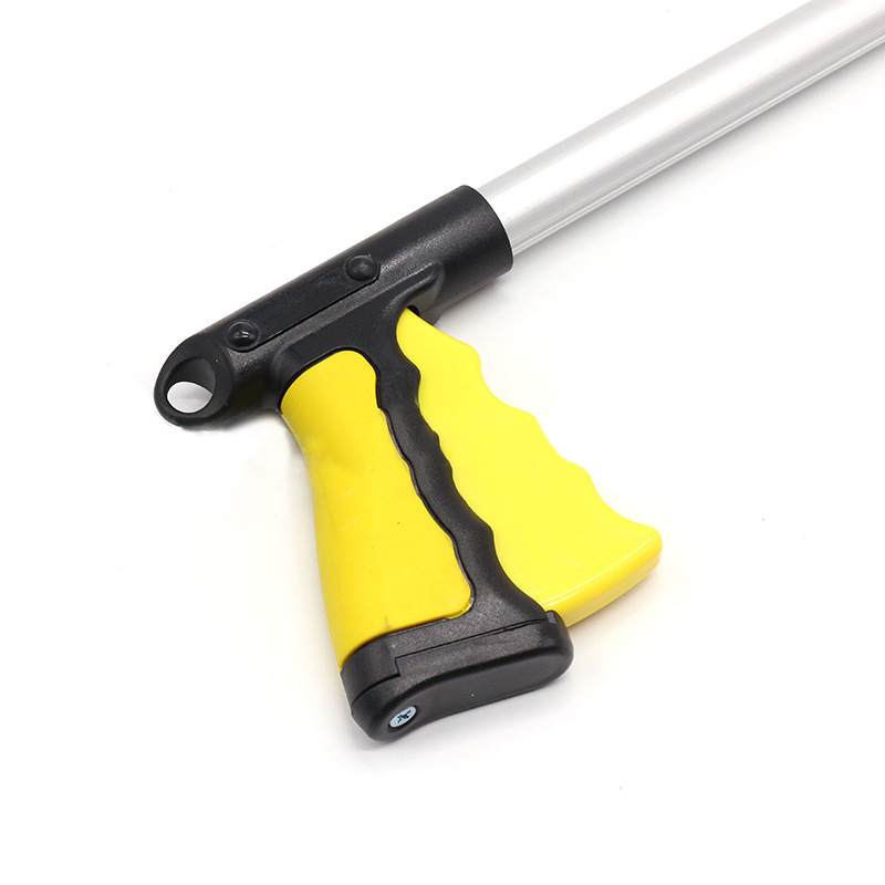 Yellow folding pick-up device, pick-up device, garbage clip, sanitary clip, pick-up device aluminum alloy tube durable