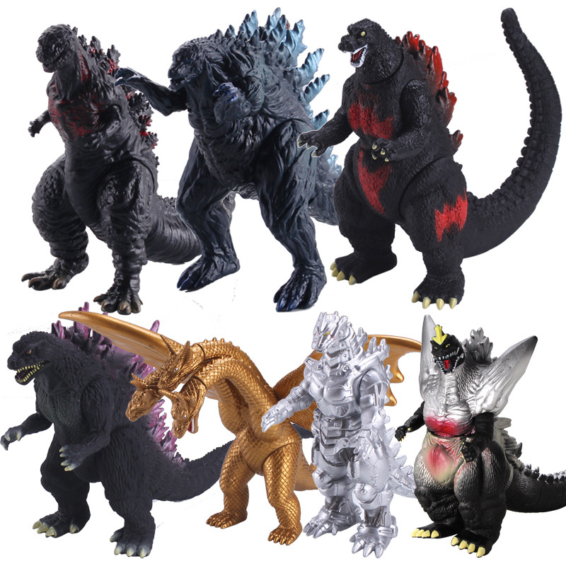 Monster Soft Glue Dinosaur Toy Model GODZILLA Dinosaur Monster Limbs Movable Vinyl Doll Toy Gift