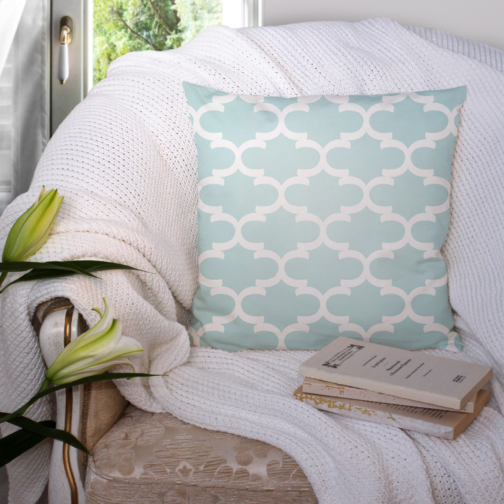 Cross-border Amazon American Pattern Geometric Pillow Case Home Sofa Cushion Pillow Case