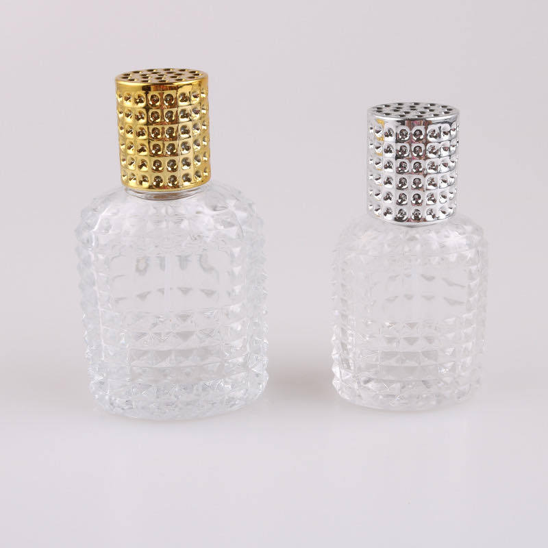 30/50ml pineapple bottle dot-shaped perfume bottle transparent glass bottle perfume packaging spray bottle spot wholesale