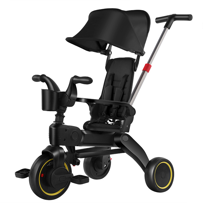 Wholesale new children's tricycle 1-5 years old foldable baby stroller light baby bicycle