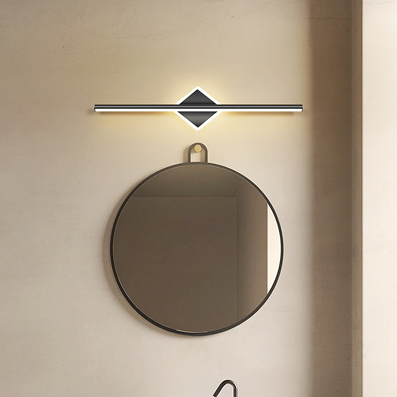 Mirror Front Light Modern Simple Hotel Bathroom Mirror Cabinet Light Creative Personalized Light Luxury Nordic Dressing Table Makeup Lamp