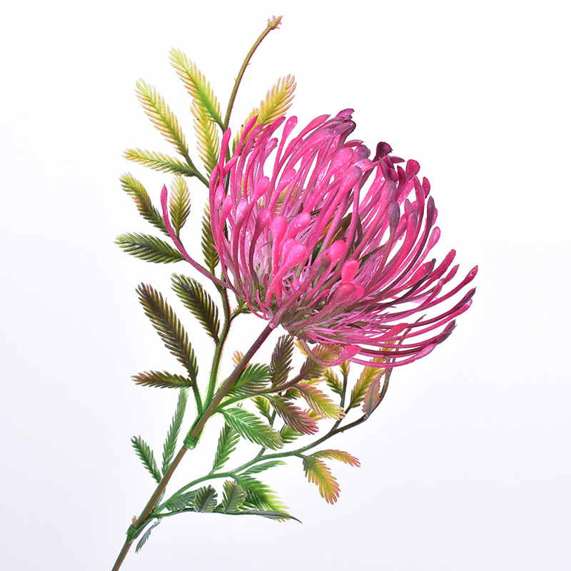 Artificial needle pad chrysanthemum wedding decoration artificial flower Nordic home decoration flower indoor and outdoor decoration artificial flower