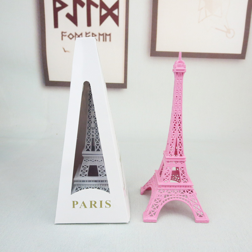 Pink Eiffel Tower Model European-style Ornaments Creative Home Trade Crafts Tourist Attractions Souvenirs